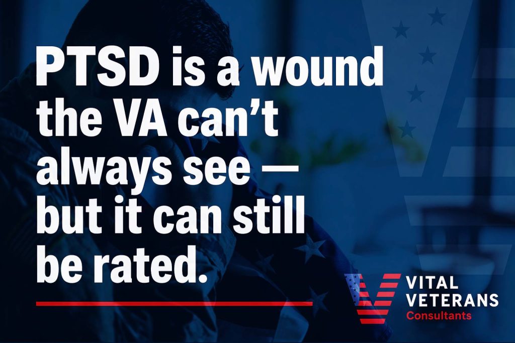 VA denial blog feature image with navy background and bold white text reading “A VA Denial Is Not the End — Here’s Exactly What to Do Next
