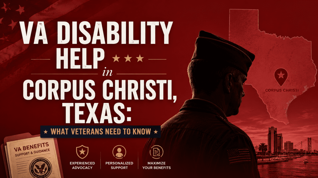 VA Disability Help in Corpus Christi, Texas: What Veterans Need to Know